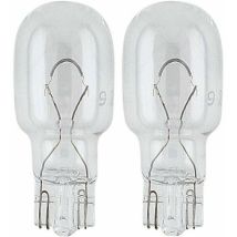 2x ampoule 12v 21W t15 W2.1x9.5d transparent wedge maison jardin voiture éclairage universel bricolage diy