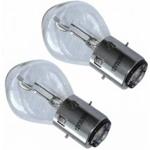 2x Ampoule 12V 35/35W BA20D double filament éclairage universel lumière feu