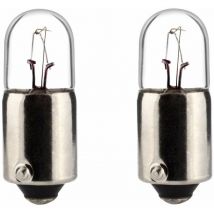 2x ampoule 12V 3W BA9S transparent voiture moto tracteur remorque éclairage universel lumière bricolage DIY remplacement