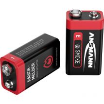 9 v Block-Batterie Alkali-Mangan 9 v 2 St. - Ansmann