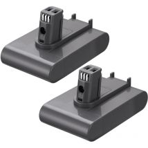 2X Batterie pour Dyson DC31 Animal DC34 Animal DC34 DC35 Type A , 22,2V 2500mAh