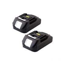 2X Batterie pour Makita BL1815 BL1815N 18 V/1,5 Ah Li-Ion 196235-0 194205-3 194309-1 194513-2 LXT400 194204-5 195445-6 BMR100