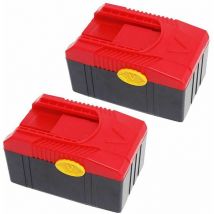 2X Batterie pour Snap On CTB6187 CTB6185 CTB4187 CTB4185 pour Snap On CT6850 CT6855 Series Impacts Wrench pour Snap On CDRA6855 CDRE6855 CDRU6855