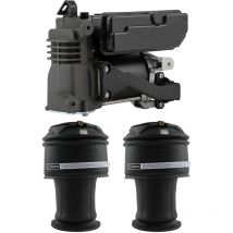 2x Bolsa de resorte de aire trasero Compresor for Citroën C4 Grand Picasso i u