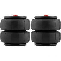 BFO - 2X Bolsas de Suspensión Neumática 2600 lb 1/2 'npt Single Port Para Heavy Duty