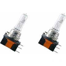 2x BOMBILLA H15 64176 12V 15/55W PGJ23t-1 3200K TRANSPARENTE ESTÁNDAR E1 2P4 PUNTO w8h1 ORIGINAL