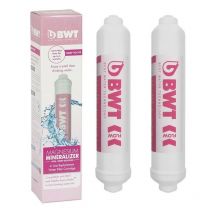 BWT - 2x Magnesium Mineralizer In Line Water Filter Cartridge Filter Tap 6 Months