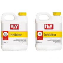Calmag - 2x h&v Controls HV100 Scale Inhibitor Central Heating Systems 1 Litre