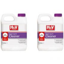 Calmag - 2x h&v Controls HV800 Heavy Duty Central Heating System Cleaner 1 Litre