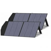 2x Chargeur de panneau solaire portable Allpowers 100W pour ordinateurs portables, chargeur solaire de cellule solaire pliable extérieur de Camping