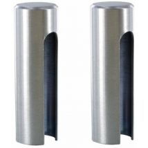 2x Couvre gond cache paumelle pour fenêtre porte portail en plastique Cache Charnière Capuchon Protection Tube Meuble Douille Décorative Fiche