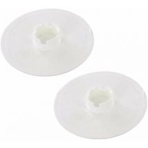 Cyclingcolors - 2x Enjoliveur universel chapeau de roue supérieur diamètre extérieur 114mm Pneu Tondeuse Autoportée Tracteur Couvercle Disque Cache