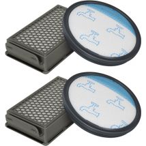 Dksfjkl - Leadaybetter 2 Kit de Filtre pour Rowenta les Aspirateur RO3731EA RO3753EA RO3786EA RO3718EA RO3724EA RO3798EA Moulinex Compact Power