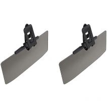 2x Extensions de pare-soleil de voiture Miroirs de pare-soleil anti-éblouissants pour automobiles Pare-soleil de voiture pour camions Conduite avant