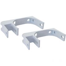 2x fixation de plafond pour store HHG-543, E49, crochet mural, montage au plafond, adapteur