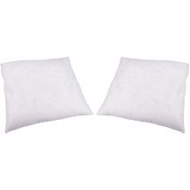 Buri - 2x Füllkissen 40x40cm Kissenfüllung Dekokissen Couchkissen Schlafkissen Kissen