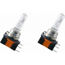 2x GLÜHBIRNE H15 64176 12V 15/55W PGJ23t-1 3200K KLAR STANDARD E1 2P4 DOT w8h1 ORIGINAL