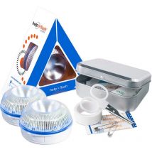 2X Guida Flash Smart - Autonomus Emergency Light, Segnale V16 di pericolo e torcia elettrica Presentel, Approvato, dgt, Regolazione V16, Base Imatad