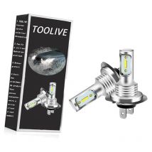 2X H7 led 6000K Super Blanc 110W 8000LM Kit Antibrouillard Kit Ampoules Feux de Croisement