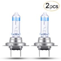 Beijiyi - 2X H7 Xenonlampen 12V 70W Superhell, Autoscheinwerfer Auto Motorradlampen Neue Version Abblendlicht Halogenlampe Fahrzeug