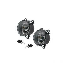 2x Halogen Front Fog Light Drl Lamp For Ford Fiesta Focus Connect Transit Custom