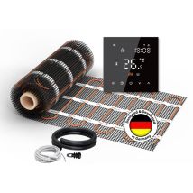 Heizmatte Warmon Classic 150 W/m² Inkl. Ts 300 Smart Wifi Thermostat Schwarz - 4,5 M²