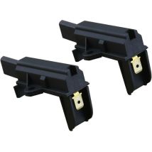 Trade-shop - 2x Kohlebürsten Motorkohlen Schleifkohlen 12,5x5x32mm für Beko WMB51232 WMB51232CSPT WMB51232PLPT WMB51232PTEU WMB51232PT WMB51242PT