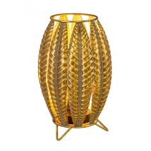 Iperbriko - 2x Lampe de table Tarfaya D.16,5x26,5h en métal