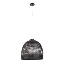 2x Lustre siwa noir D.53x48,5h