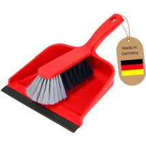 Novaliv Kehrgarnitur Handfeger und Kehrblech