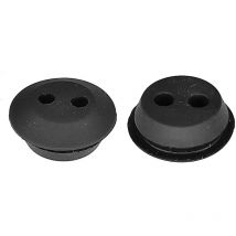 2x Passe cloison universel pour durite passage Ø5mm en caoutchouc noir Gaine Câble Tuyau Flexible Tondeuse Tracteur Débroussailleuse Bouchon