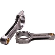 Maxpeedingrods - 2pcs Bielle Bielas Connecting Rods Bolts for Fiat 500 Old Model 2 cylinder 130mm