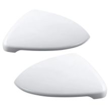 Tlily - 2x Pour - Golf 7 Mk7 2014 2015 2016 17 2018 Couvercle De Capuchon Rétroviseur Latéral Blanc 5g0857538e