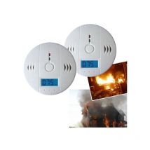 2x avvertimento allarme rilevatore di gas co monossido di carbonio certificato ce-rapanda