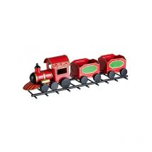 Bizzotto - 2x Dekoration 2P Coltish Zug Rot
