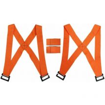 2x Sangle de transport de meubles Sangle de levage de déménagement 50KG L&H