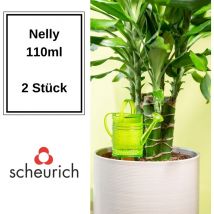 2x Scheurich Bewässerungssystem Nelly 2x Grün 110 ml Vol. Wasserspender Scheurich Wasserspender Nelly 110 ml