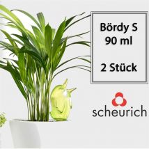 Scheurich - 2x Bewässerungssystem Bördy s 2 x Grün 90ml Füllmenge Wasserspender Wasserspender Bördy s 90 ml