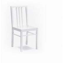 Argonauta - Mina - Chaise en bois blanche 2 pcs