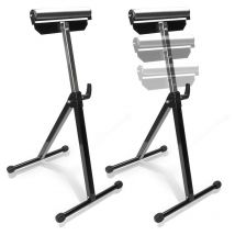2x Servantes à rouleau Chevalet à roulettes Chevalet à roulettes Support Pliable Établi Support de matériel