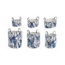 Set 3 Porta Oggetti 3 cassettieste Geo (2 Pezzi) -