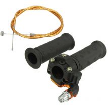 Kingso - 2x Starter Torsion Butterfly Cable For 47cc 49cc Mini Moto Bike Dirtbike Quad