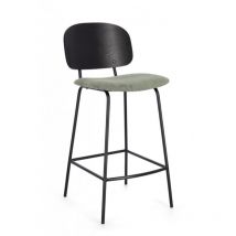 2x Tabouret de cuisine Sienna vert 43,5x52,5x93,5