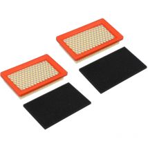 2x Trade-shop Filter-Set (Papier-Luftfilter + Schaumstoff-Vorfilter) für Güde big Wheeler 510 a, big Wheeler 514.1 r, big Wheeler 514.1 r Trike