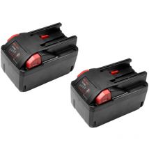 Trade-shop - 2x Li-Ion Werkzeug-Akku 28V 5000mAh für aeg Milwaukee HD28 h, HD28 hx, V28 h, V28 hx Bohrhammer, V28 bs Bandsäge, HD28 jsb Stichsäge