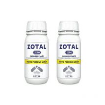 2x Zero Null Pack Desinfektionsmittel inlndischer und industrieller Verwendung mit einem Geruch von 250 ml