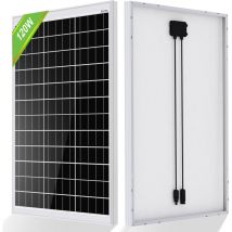 Eco-worthy - 120W 18V Mono Panel solar Clase Carga de batería para Off Grid Caravan Boat Home