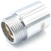 30mm de long 3/4" (22mm) de filetage femelle x en laiton chromé mâle