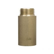 Invena - 25mm long - 3/4' bsp (22mm) Pipe Thread Extension Female x Male Cast Iron Brass