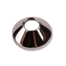 Ferro - Acier Chromé Couvercle Tuyau Collier Cône 3/4' Soupape Robinet 20mm Taille